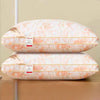 Chinese Natural Cotton Single Pillow 100% Polyester Fiber Orthopedic Neck Pillow Hotel Memory Pillow Healthy Sleep Stand 1PC