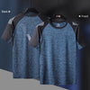 2020 New Outdoor Quick-drying T-shirt Men's Short-sleeved Large Size 6XL Sports Fitness Clothes Tshirts Sports Wear for Men Gym