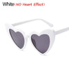 2021 Love Heart Shaped Effect Glasses Watch The Lights Change Love Image Heart Diffraction Glasses At Night Sunglasses For Women