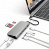 USB Type C Hub Adapter Laptop Docking Station HDMI VGA RJ45 Ethernet Gigabit Port PD SD For MacBook HP Compatible Thunderbolt 3 - Surprise store