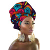 National Decorative Scarf Shawls Women African Head Wrap African Traditional Fashion Printed Ankara Cotton Headscarf