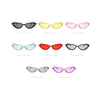 New Vintage Black Cat Eye Sunglasses Women Fashion Brand Designer Mirror Small Frame Cateye Sun Glasses For Female Shades UV400