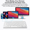 Bluetooth 5.0 & 2.4G Wireless Keyboard and Mouse Combo Mini Multimedia Keyboard Mouse Set For Laptop PC TV iPad Macbook Android