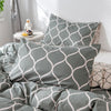 Nordic Style Bedding Set Duvet Cover Pillowcases 3 Pieces Microfiber 150×200 240x220 for Bedroom