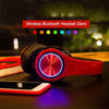 B39 Bluetooth Headphones Portable Folding Headset mp3 player With Microphone LED Colorful Lights wireless Headphone - Surprise store