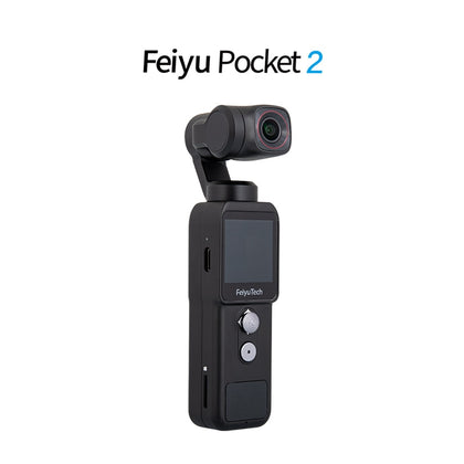 Feiyutech Feiyu Pocket 2 Gimbal Action Camera 4K Sports Camera 60fps Video Shooting Cam 6Axis Hybrid Handheld Gimbal Stabilizer