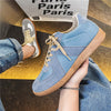 2021 New Mens PU Leather Shoes Fashion Sneakers Casual Loafers Flats Skateboarding Shoes Low Cut Trend Creepers Brand Design