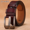 Men Belt Genuine Leather Luxury High Quality Plus Large Size 130 140 150cm Business Pin Buckle Belt Men's Jeans Accessories Man