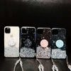 Bling Glitter Case For iPhone 11 Pro Max 11 Pro 11 XS XR X XS Max 6s 6 7 8 PlusSlim Case With Stand Holder Phone Cases Socket - Surprise store