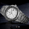 Fashion quartz watch men Brand ONOLA luxury Retro golden stainless steel watch men gold mens watch reloj hombre