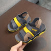Kids Summer Shoes Children Sandals for Boys Casual Student Flat Beach Shoes Kids Outdoor Soft Non-slip Leather Sandals B0002
