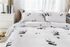 white panda cute bed linens Nordic style Bedding set Simple Duvet Cover Set Quilt cover Home textiles bedclothes queen king size