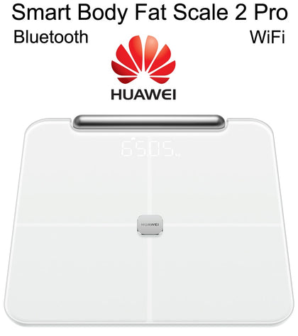 Huawei Smart Body Fat Scale 2 Pro 2020 Fat Accurate Measurement Alarm Clock Bluetooth WiFi Health and Sports Private Coach