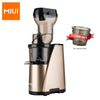 MIUI Slow Juicer 7Lv Screw Cold-Press Juice Extractor Easy to Clean Filter-Free Patented Large-Diameter Quiet-Motor Classic 2021