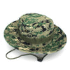 Camouflage Tactical Cap Military Boonie Hat US Army Caps Camo Men Outdoor Sports Sun Bucket Cap Fishing Hiking Hunting Hats 60CM