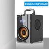 2200mAh Big Power Bluetooth Speaker Subwoofer Wireless Portable Heavy Bass Stereo Speakers Music Player LCD Display FM Radio TF - Surprise store