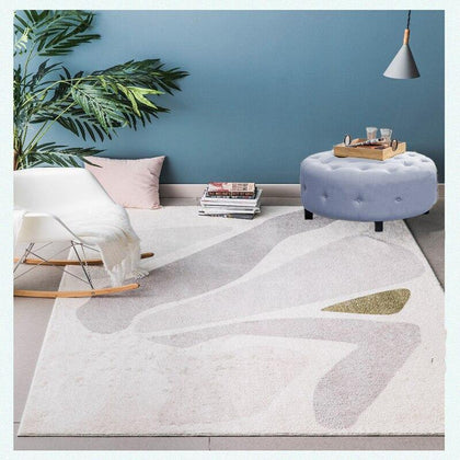 Abstract Geometry Pattern Lamb Velvet Material Europe Carpet rug Living room Bedroom Study Coffee table Decorative room - Surprise store