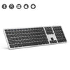 SeenDa Bluetooth keyboard Full-Size Wireless Bluetooth Keyboard for Ipad Laptop Table 109-button multi-pairing - Surprise store
