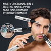 4 IN 1 Electric Ear Nose Trimmer Hair Removal Shaver Recharge Men Eyebrow Beard Trimmer Razor Nose Ear Facial Hair Remove Device