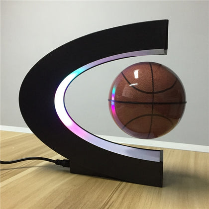 Floating Basketball Magnetic Levitation Globe Light soccer Lamp Lighting Office Home Decoration Terrestrial sport novelty lamps