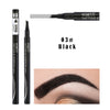 VISIBLE Waterproof 4 Fork 3D Eyebrow Pencil Natural Long Lasting Liquid Brown Nib Eyebrow Pencil Eyebrow Makeup Cosmetics