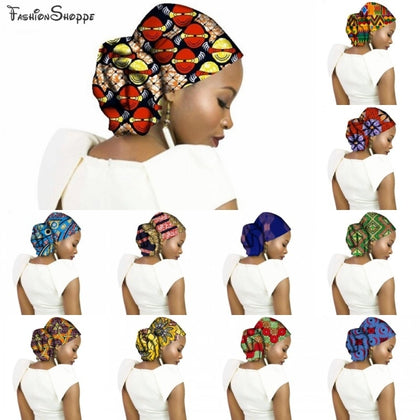Print African Head Wrap African Head Scarf African Headwraps Womens Adults African Headscarf 50*180cm