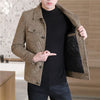 Men Wool Trench Coat Jacket Outwear Casual Slim Fit Thicker Jackets High Quality Steetwear Windbreaker