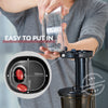 MIUI Mini Slow Juicer Screw Cold Press Extractor Patented Filter-Free Technology 2021 Electric Fruit & Vegetable Juicer Machine