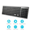 Zienstar Spanish Wireless Bluetooth Keyboard for Ipad,MACBOOK,LAPTOP,Computer and Android Tablet ,Rechargeable Lithium Battery - Surprise store