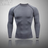 Men's Clothing Winter Clothing Quick Drying Leggings Compression Fitness Winter Mens Thermal Underclothes Tracksuit Shirt - Surprise store