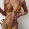 African Swimwear For Women Fashion Women bikini kente Print Swimwear Sexy Beach Swimwear For Women
