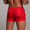 Red Running Sport Shorts Men Quick Dry Summer Fitness Short Pants Bodybuilding Gym Shorts Men Workout Jogging Compression Shorts