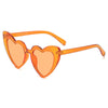 New Ladies Sunglasses Heart Sunglasses Women Trend Peach Heart Cute Sun Glasses Fashion Blue Pink Frame Lunette de soleil femme