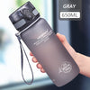 High Quality Water Bottle 500ML 1000ML BPA Free Leak Proof Portable For Drink Bottles Sports Gym Eco Friendly