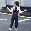 Girl Children's Active Clothing Set 2021 New Spring Fall Tracksuit Fashion Sports Leisure Two-piece Suit Toddler Kids Clothes