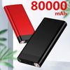 Power Bank 80000mAh Quick Charge Dual USB Large Capacity Fast Charging Portable Powerbank for IPhone Xiaomi Samsung - Surprise store