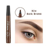 VISIBLE Waterproof 4 Fork 3D Eyebrow Pencil Natural Long Lasting Liquid Brown Nib Eyebrow Pencil Eyebrow Makeup Cosmetics