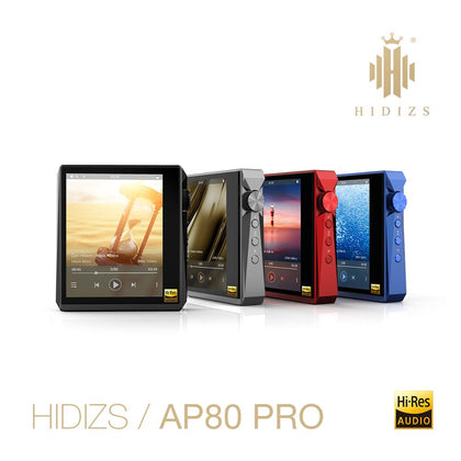 Hidizs AP80PRO HiFi dual ESS9218 MP3 Bluetooth Music Player With Touch Screen Portable FLAC LDAC USB DAC DSD 64/128 FM Radio DAP