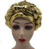 2020 female turban caps cross ready to wear headscarf bonnet arab head wraps african Women braid turbans auto gele headties