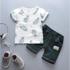 Summer Baby Boy Clothes Suits Gentleman Style Infant Clothing Sets T- Shirt+Shorts 2Pcs Casual Jogging Suit Toddler Outfits 2020