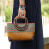 Retro Japanese handmade bamboo woven bag mini woven female bag literary youth storage woven rattan handbag