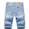 20201 Brand Mens Summer Stretch Thin quality Denim Jeans male Short Men blue Denim Jean Shorts Pants big Size 40 new