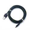 Vumpach Nylon Braided Micro USB Cable 1m/2m/3m Data Sync USB Charger Cable For Samsung HTC LG Huawei Xiaomi Android Phone Cables