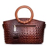 Women Luxury Handbags Women Bags Designer Crossbody Bags Female Crocodile Leather Handbag Ladies Shoulder Bag Tote Retro Handbag