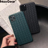 Breathable Mesh Case For iPhone 11 Pro Max XS 6 6S 7 8 Plus X XR Leather TPU Weaving BV Grid Cover iPhone11 Silicone Funda Shell - Surprise store