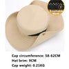 Men's Panama Hat Fisherman Hat Outdoor Breathable Mesh Hiking Hats 9CM Wide Brim Anti-UV Sun Hat Bucket Hat Mountaineering Caps
