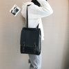 Fashion Backpack Women 2pcs Set Backpacks PU Leather School Bag for Girls Casual Style A4 Paper Vintage Backpacks Shoulder Bags