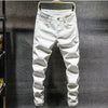 2020 New Fashion Boutique Stretch Casual Mens Jeans / Skinny Jeans Men Straight Mens Denim Jeans / Male Stretch Trouser Pants