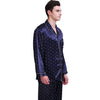 Mens Silk Satin Pajamas Set Pyjamas Set PJS Sleepwear Set Loungewear U.S,S,M,L,XL,XXL,3XL , 4XL