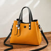 ZMQN Women Leather Handbag 2019 Casual Crossbody Bag Yellow Bags Ladies Designer Handbags High Quality Shoulder Bags Female A818